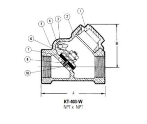 NIBCO Check Valves KT403-W