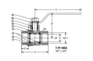 TFP600A-dimension