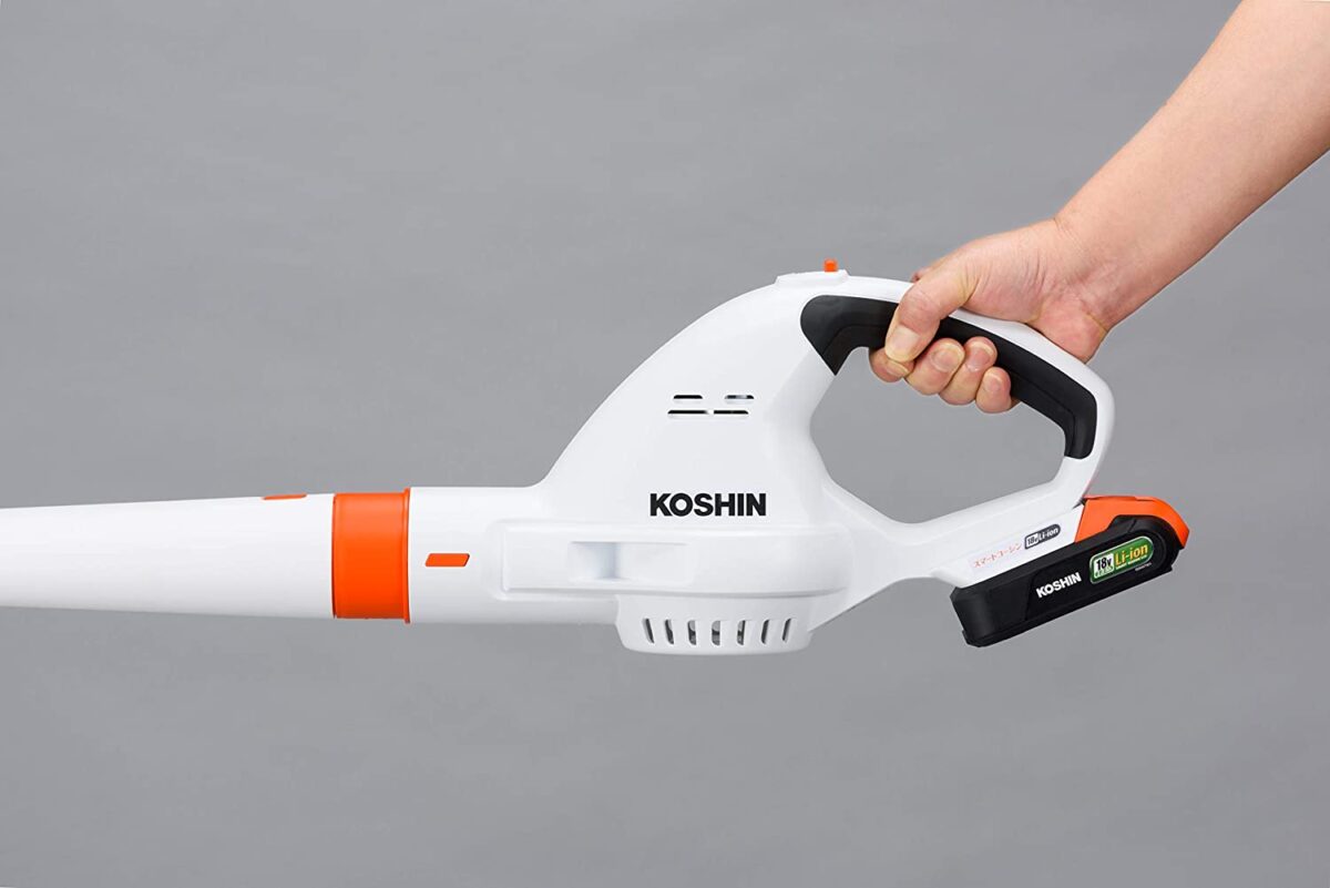 Koshin SBL-1820 18 V 2.0 Ah Rechargeable Blower with Battery and Charger